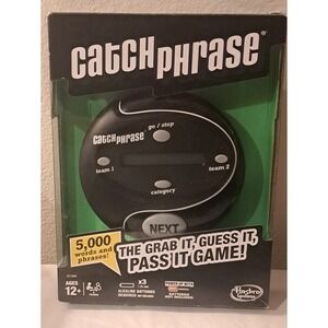Hasbro Catch Phrase Electronic Handheld Game 5000 Words New Sealed